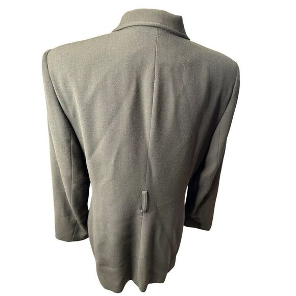 Vintage Lauren Ralph Lauren Blazer Women  Worsted Wool Academia, Quiet Luxury 12 - Picture 3 of 5